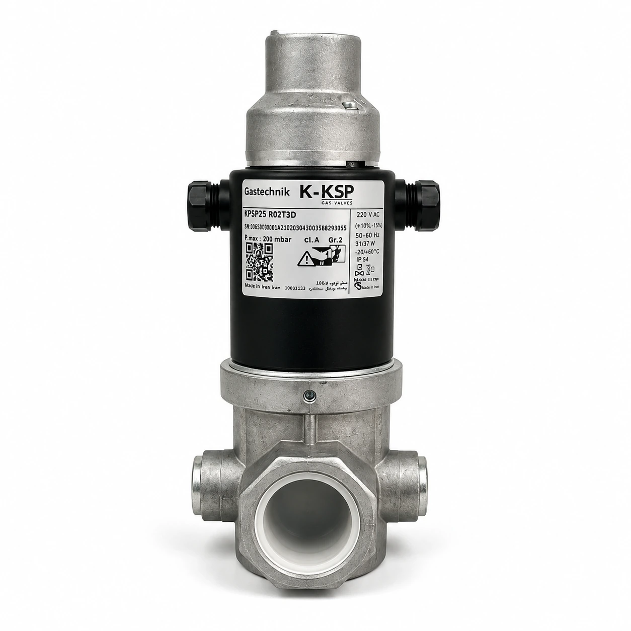 K-KSP Solenoid Qaz Klapanı 15 lik  – Qazanxana Ehtiyat Hissəsi