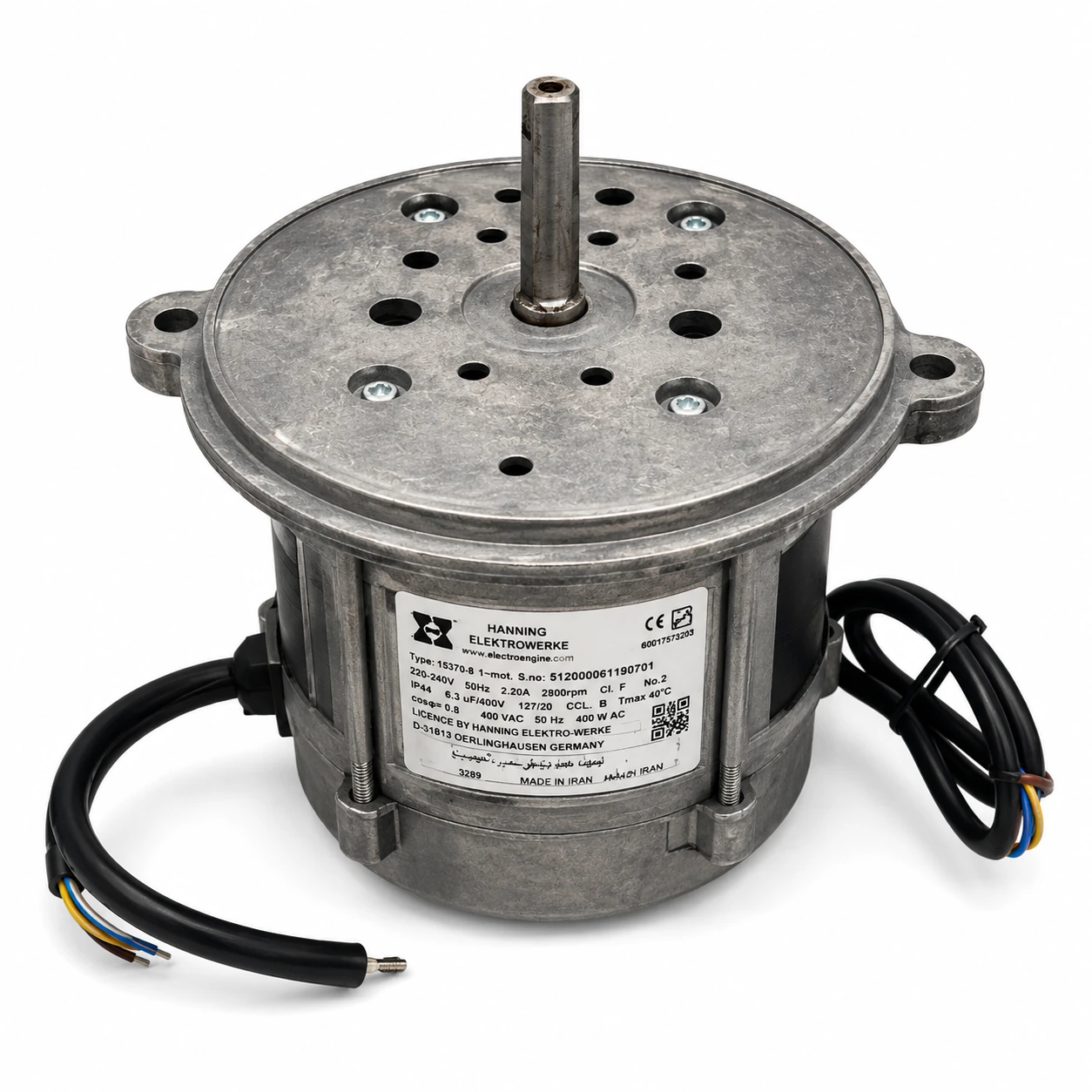 Hanning 240W Qazanxana Brülör (Odluq) Fan Motoru – Qazanxana Ehtiyat Hissəsi
