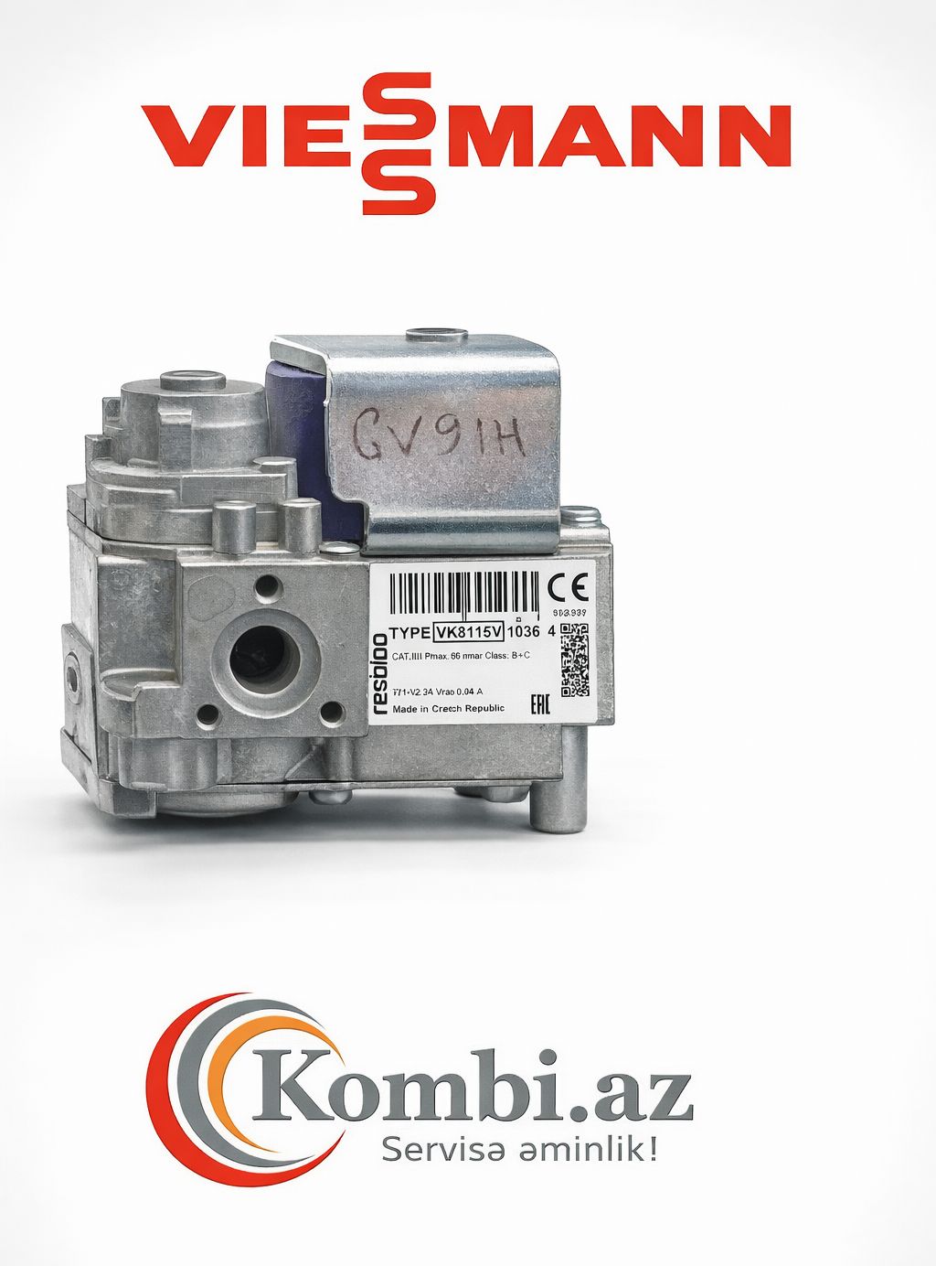 Vİessmann Yoğuşmalı Qaz valfı